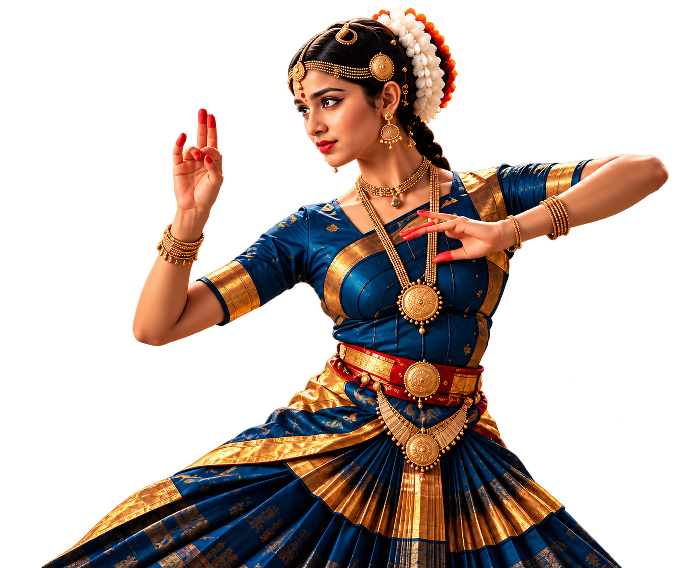 Bharatanatyam dancer